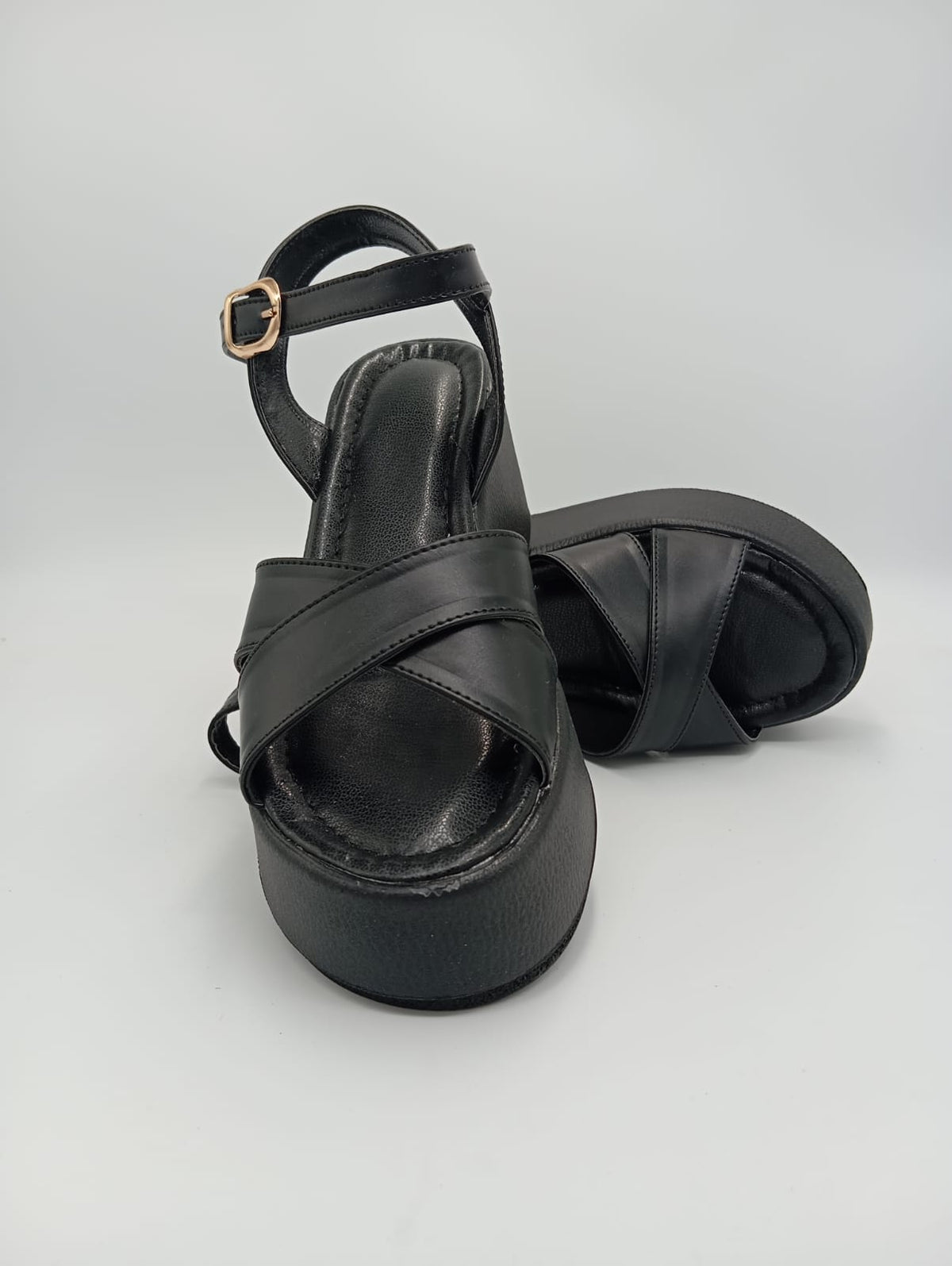 Classic Casual Shoes – Black & Tan