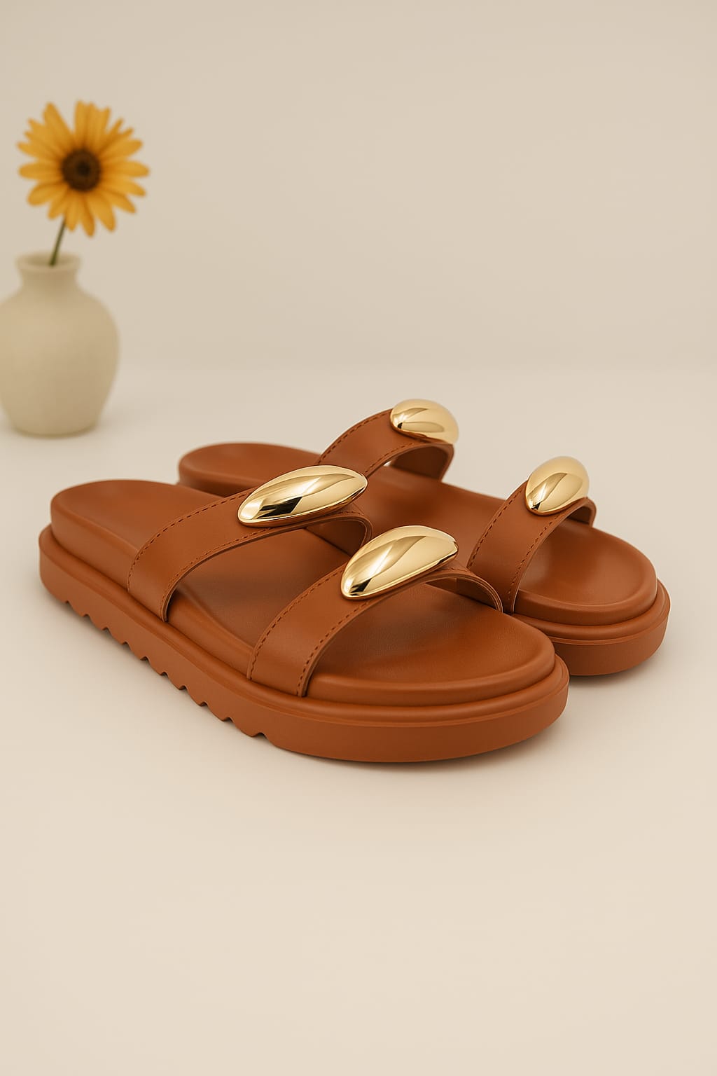 Mussel Woven Strap Women's Sandals – Straw & Leather | LUVIA