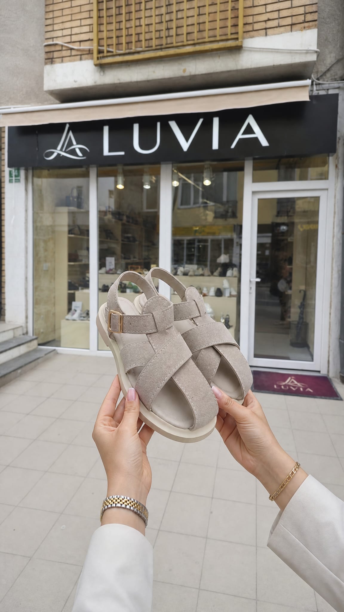 LUVIA Suede Sandals – Women's Everyday Sandals