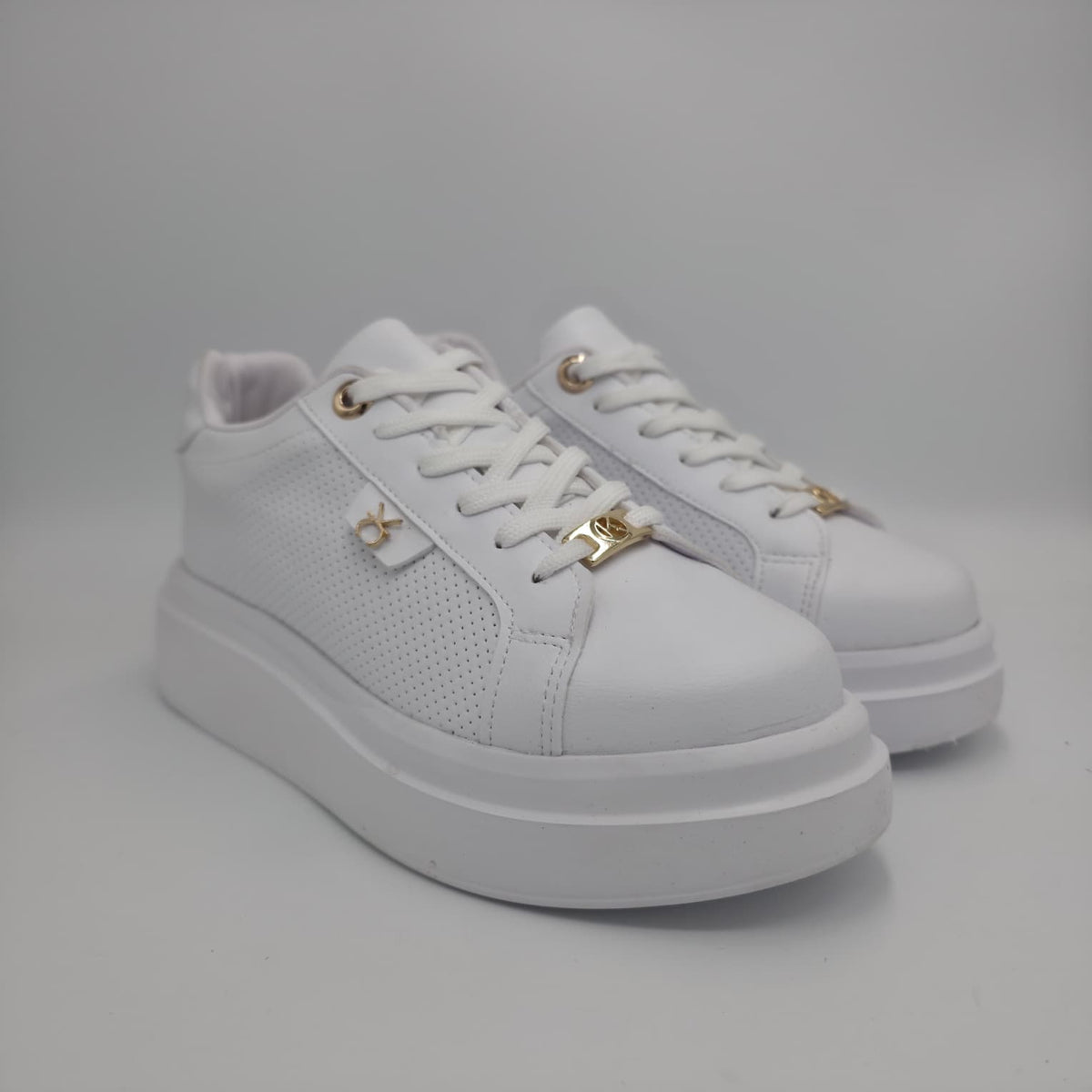 CK Platform Sneaker – White