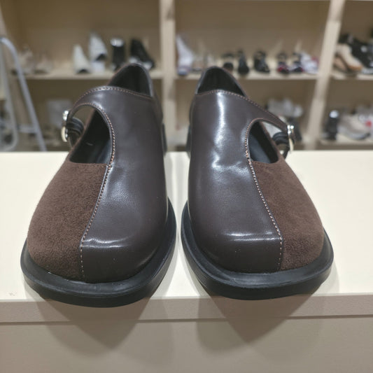 Handmade Leather & Suede Lightweight Shoe – Brown